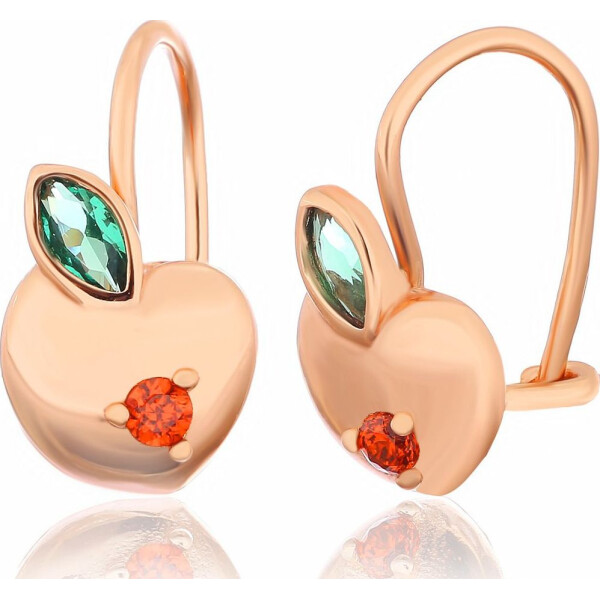 

Серьги из серебра с куб. циркониями (700751)