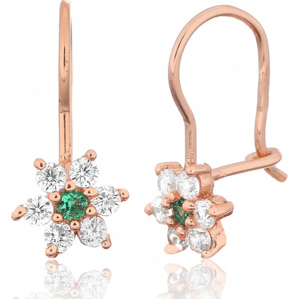 

Серьги из серебра с куб. циркониями (701085)