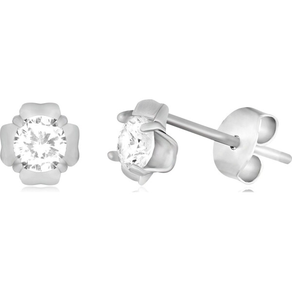 

Серьги из серебра с куб. циркониями (861355)