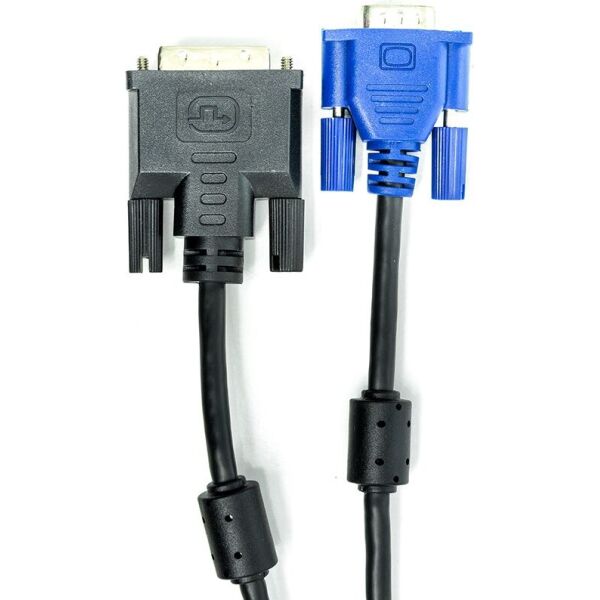 

Кабель PowerPlant DVI-I (24+5) (M) - VGA (M), 1м (CA911981)
