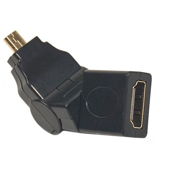 

Кабель PowerPlant HDMI AF - micro HDMI AM, 360 градусов (CA910618)