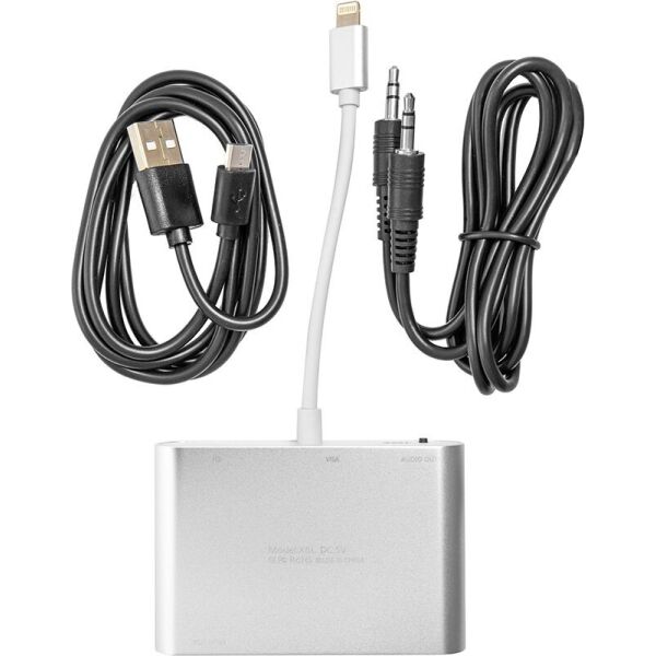 

Кабель PowerPlant Lightning (M) - HDMI, VGA, 3.5 мм (F) (CA911929)