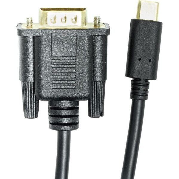 

Кабель PowerPlant USB Type-C 3.1 (M) - VGA (M), 1 м (CA912117)