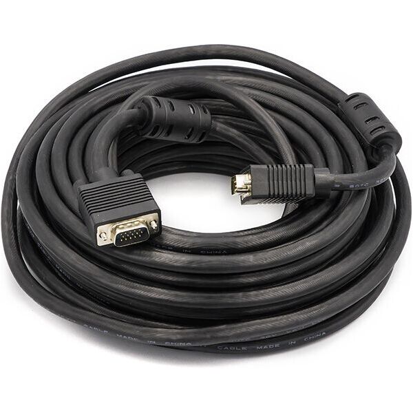 

Кабель PowerPlant VGA-VGA, 15м, Double ferrites (CA911035)