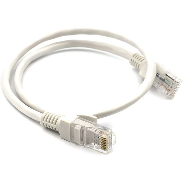 

Патч-корд PowerPlant Cat5E UTP 0.5м, белый (CA911530)