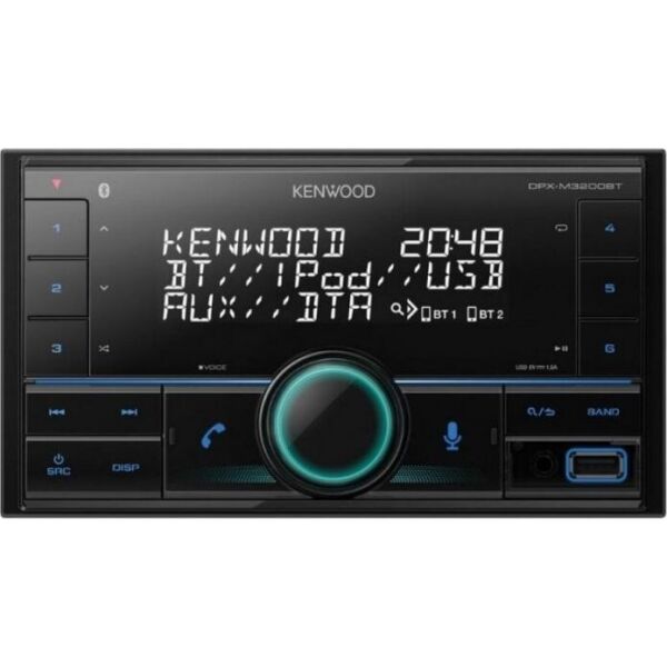

Автомагнитола 2-DIN Kenwood DPX-М3200ВТ