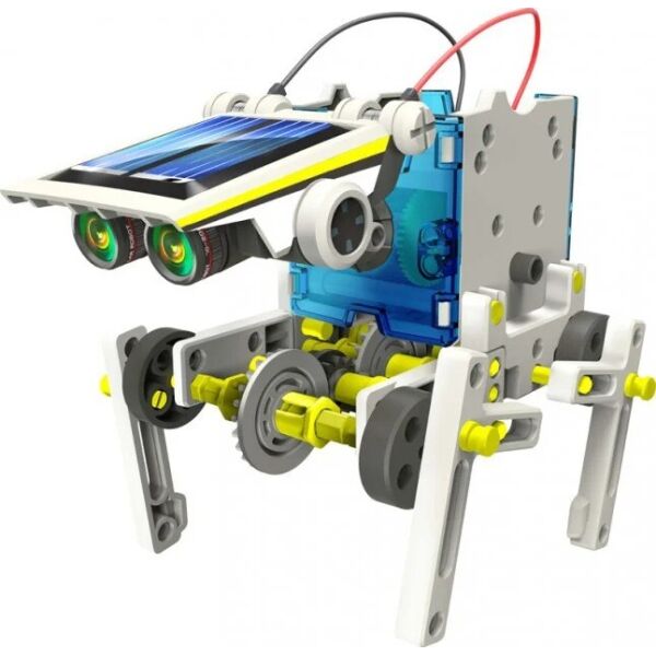

Робот конструктор Solar Robot 14 в 1 электрический робот на солнечной батарее