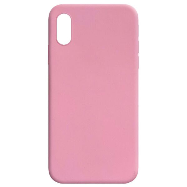 

Силиконовый чехол Candy для Apple iPhone XR (6.1") Розовый