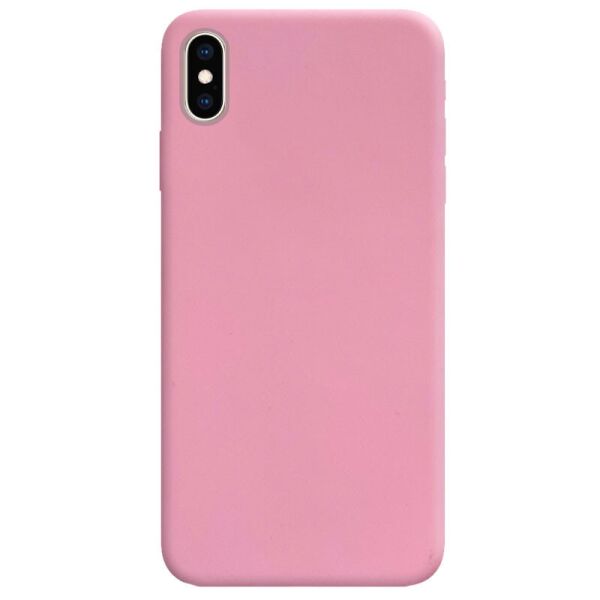 

Силиконовый чехол Candy для Apple iPhone XS Max (6.5") Розовый
