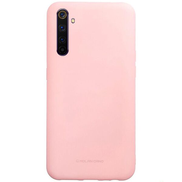 

TPU чехол Molan Cano Smooth для Realme 6 Pro Розовый