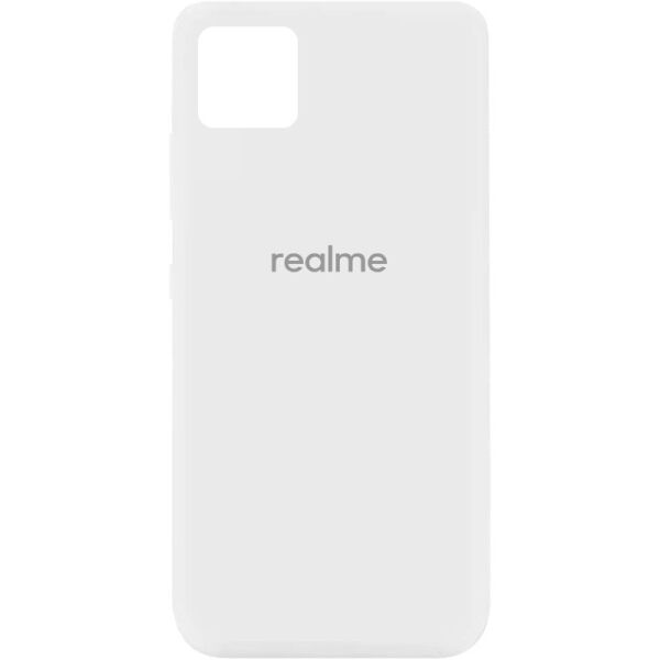 

Чехол Silicone Cover My Color Full Protective (A) для Realme C11 Белый / White