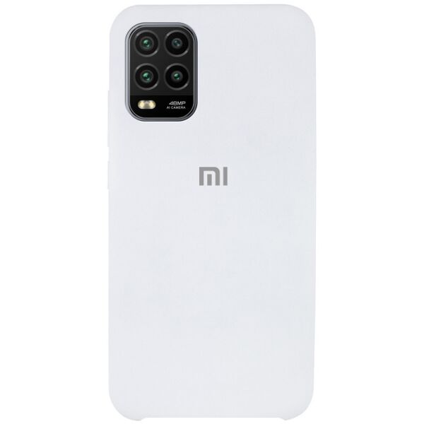 

Чехол Silicone Cover (AAA) для Xiaomi Mi 10 Lite Белый / White