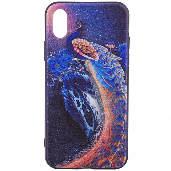 

TPU+PC чехол YCT тиснение для Apple iPhone X (5.8") / XS (5.8")
