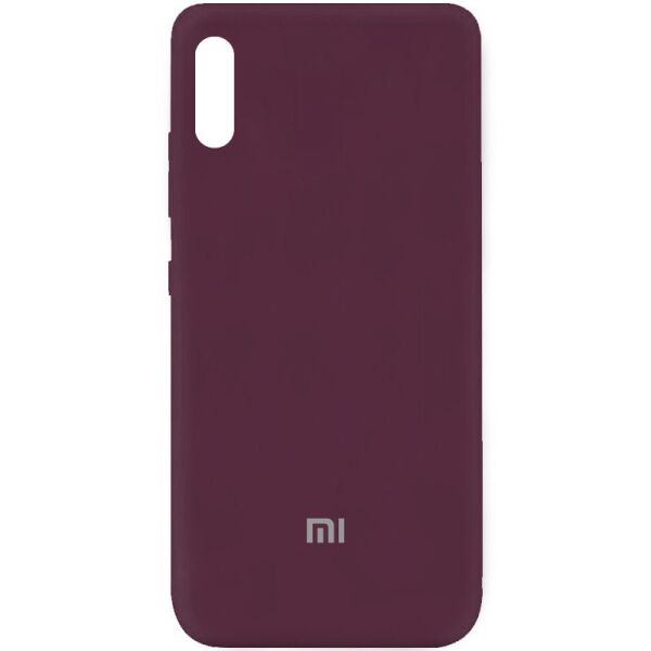 

Чехол Silicone Cover My Color Full Protective (A) для Xiaomi Redmi 9A Бордовый / Maroon