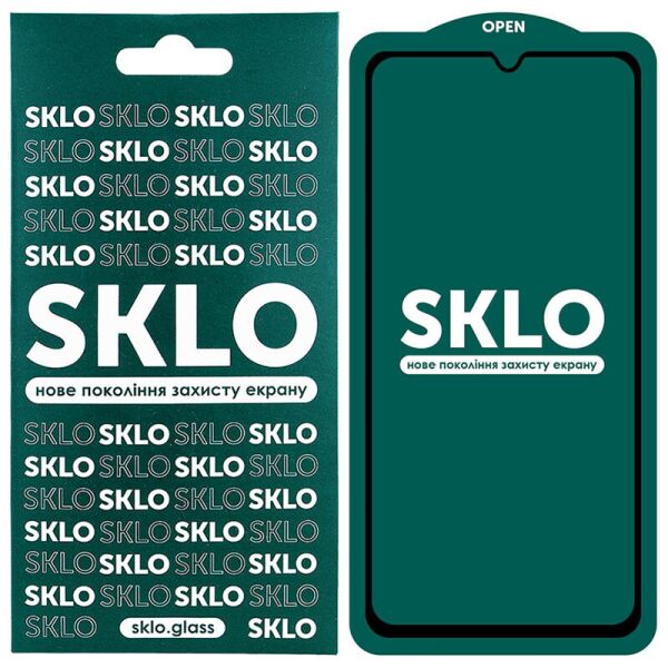 

Защитное стекло SKLO 5D (full glue) для Samsung Galaxy A41