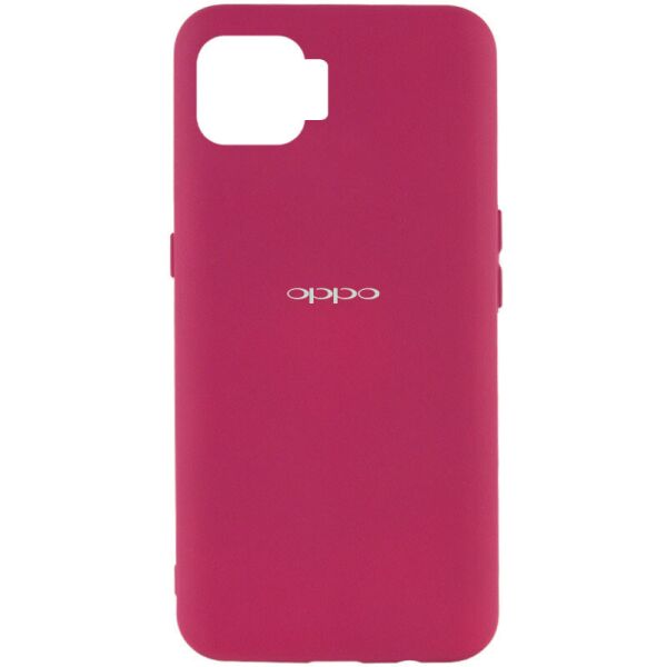 

Чехол Silicone Cover My Color Full Protective (A) для Oppo A73 Бордовый / Marsala