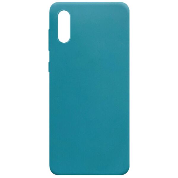 

Силиконовый чехол Candy для Samsung Galaxy A02 Синий / Powder Blue