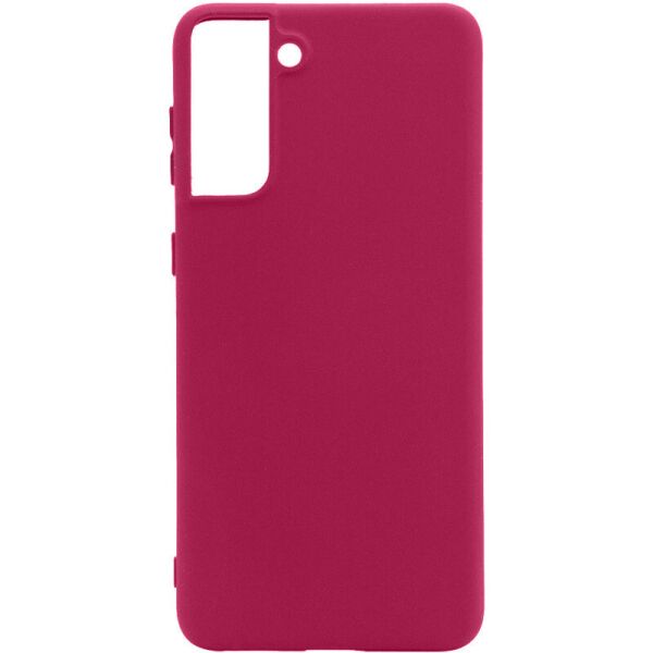 

Чехол Silicone Cover Full without Logo (A) для Samsung Galaxy S21+ Бордовый / Marsala