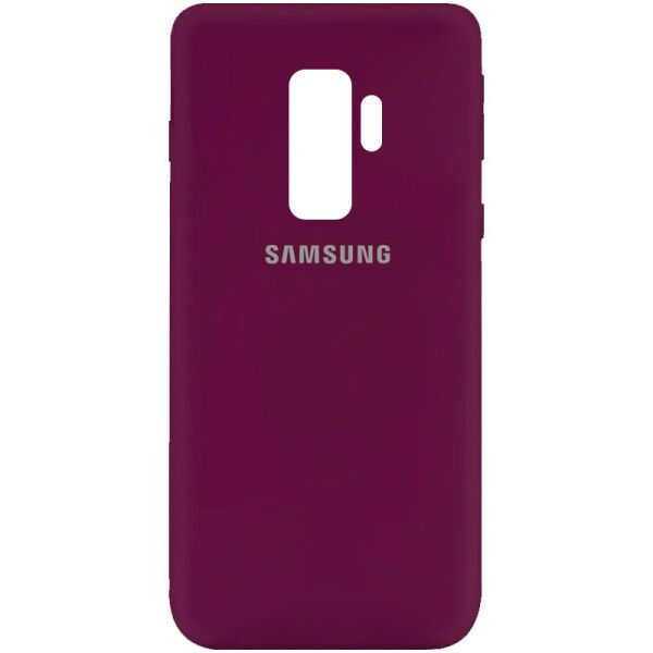 

Чехол Silicone Cover My Color Full Protective (A) для Samsung Galaxy S9+ Бордовый / Marsala