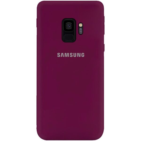 

Чехол Silicone Cover My Color Full Protective (A) для Samsung Galaxy S9 Бордовый / Marsala