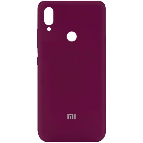 

Чехол Silicone Cover My Color Full Protective (A) для Xiaomi Redmi Note 7 / Note 7 Pro / Note 7s Бордовый / Marsala
