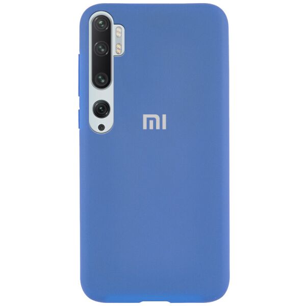 

Чехол Silicone Cover Full Protective (AA) для Xiaomi Mi Note 10 / Note 10 Pro / Mi CC9 Pro Голубой / Azure