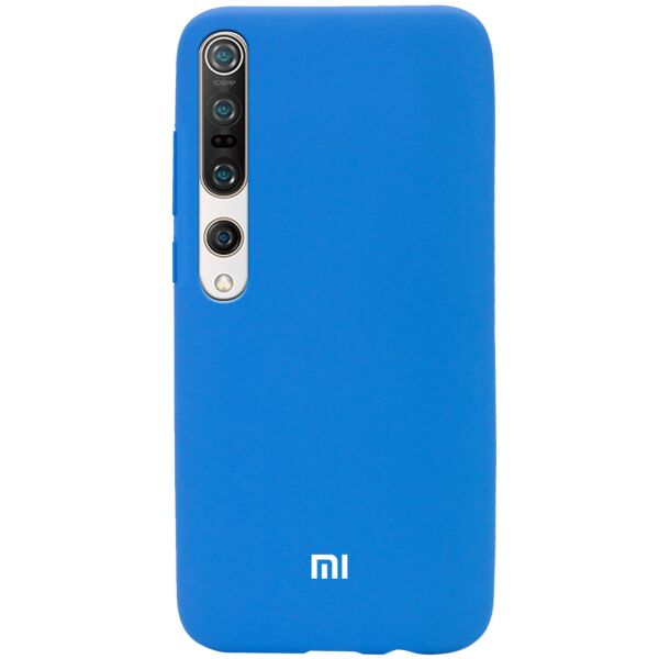 

Чехол Silicone Cover Full Protective (AA) для Xiaomi Mi 10 / Mi 10 Pro Голубой / Azure
