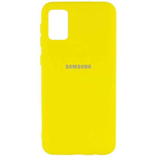 

Чехол Silicone Cover My Color Full Protective (A) для Samsung Galaxy A02s Желтый / Flash