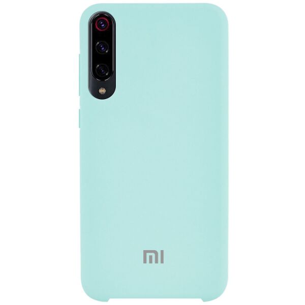 

Чехол Silicone Cover (AA) для Xiaomi Mi 9 Pro Бирюзовый / Light blue