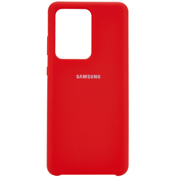

Чехол Silicone Cover (AA) для Samsung Galaxy S20 Ultra Красный / Red