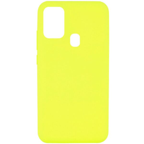 

Чехол Silicone Cover Full without Logo (A) для Samsung Galaxy M31 Желтый / Flash