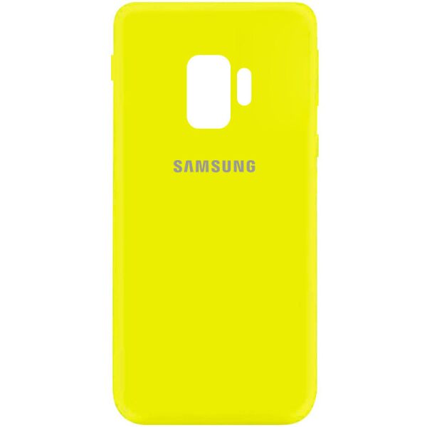 

Чехол Silicone Cover My Color Full Protective (A) для Samsung Galaxy S9 Желтый / Flash