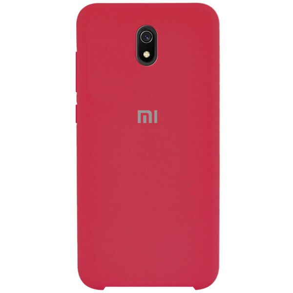 

Чехол Silicone Cover (AA) для Xiaomi Redmi 8a Розовый / Hot Pink