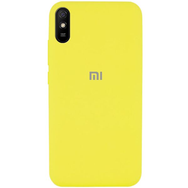 

Чехол Silicone Cover Full Protective (AA) для Xiaomi Redmi 9A Желтый / Yellow