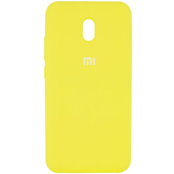 

Чехол Silicone Cover Full Protective (AA) для Xiaomi Redmi 8a Желтый / Yellow