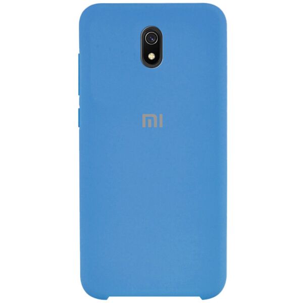 

Чехол Silicone Cover (AA) для Xiaomi Redmi 8a Синий / Blue