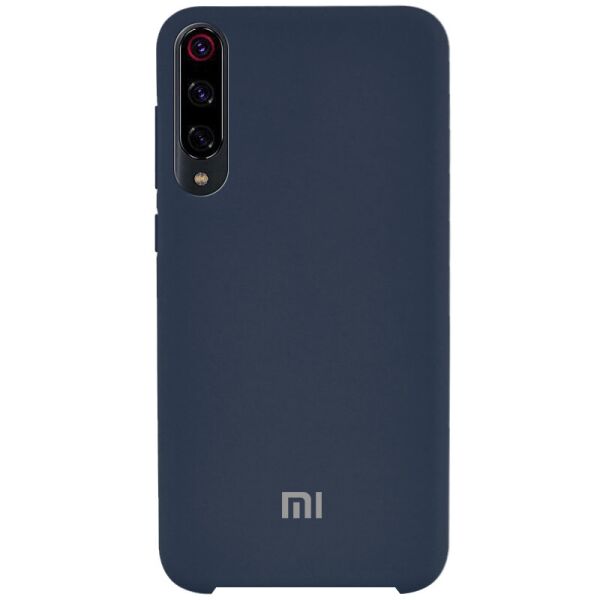 

Чехол Silicone Cover (AA) для Xiaomi Mi 9 Pro Синий / Midnight Blue