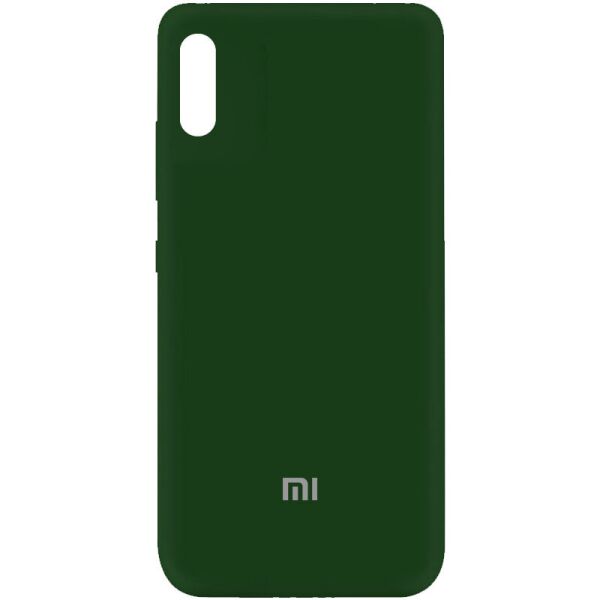 

Чехол Silicone Cover My Color Full Protective (A) для Xiaomi Redmi 9A Зеленый / Dark green