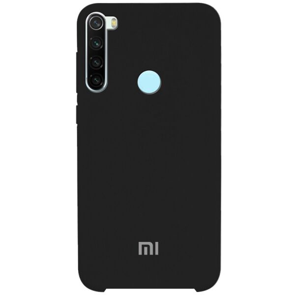 

Чехол Silicone Cover (AA) для Xiaomi Redmi Note 8 Черный / Black