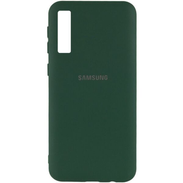 

Чехол Silicone Cover My Color Full Protective (A) для Samsung A750 Galaxy A7 (2018) Зеленый / Dark green
