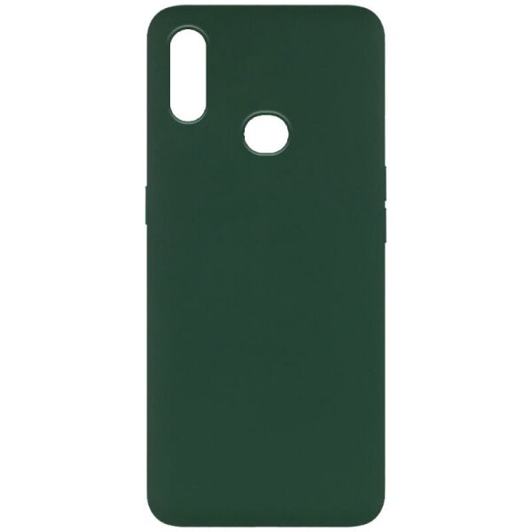 

Чехол Silicone Cover Full without Logo (A) для Samsung Galaxy A10s Зеленый / Dark green