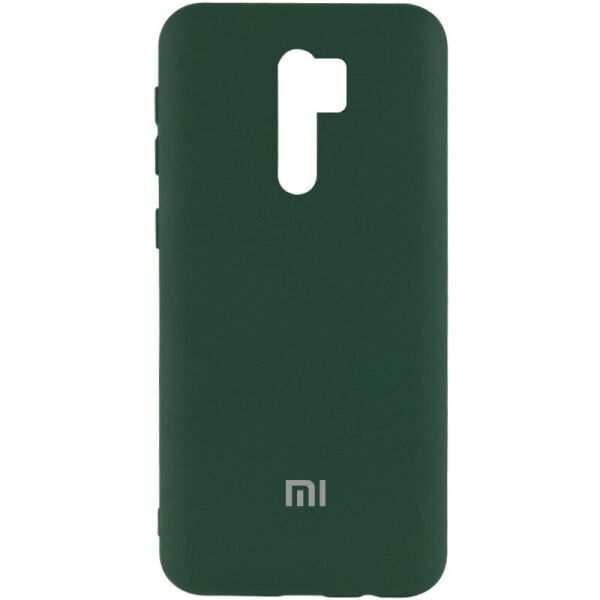 

Чехол Silicone Cover My Color Full Protective (A) для Xiaomi Redmi Note 8 Pro Зеленый / Dark green