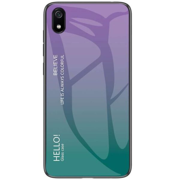 

TPU+Glass чехол Gradient HELLO для Xiaomi Redmi 7A