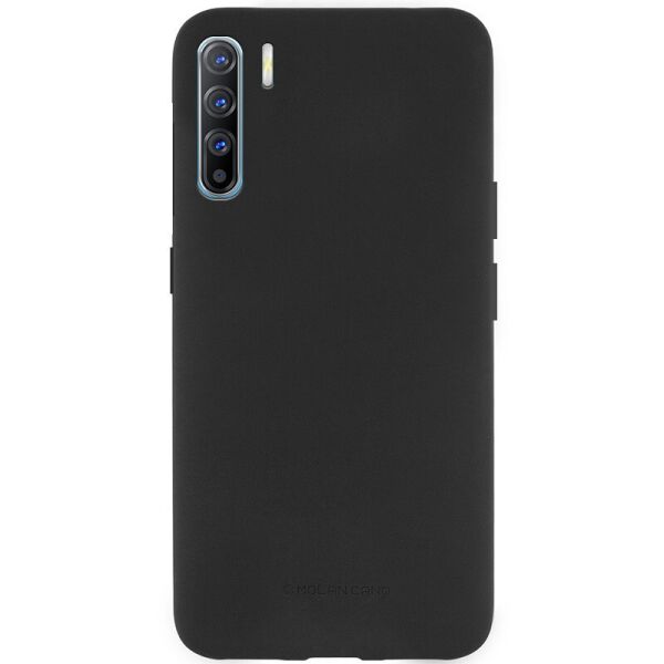 

TPU чехол Molan Cano Smooth для Oppo Reno 3 Черный
