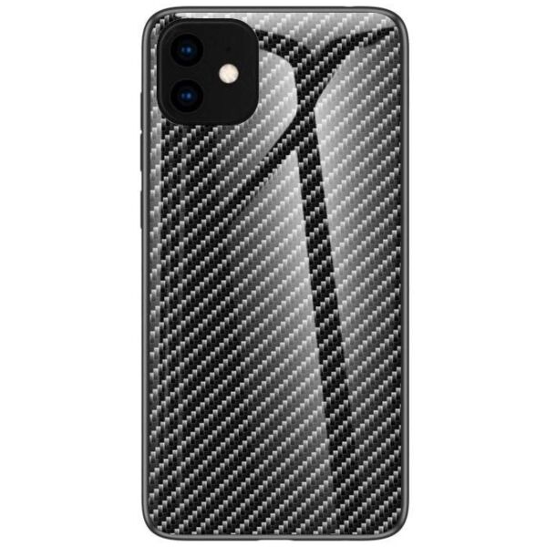 

TPU+Glass чехол Twist для Apple iPhone 11 (6.1") Черный