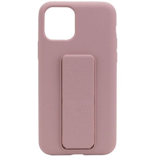 

Чехол Silicone Case Hand Holder для Apple iPhone 11 (6.1") Розовый / Pink Sand