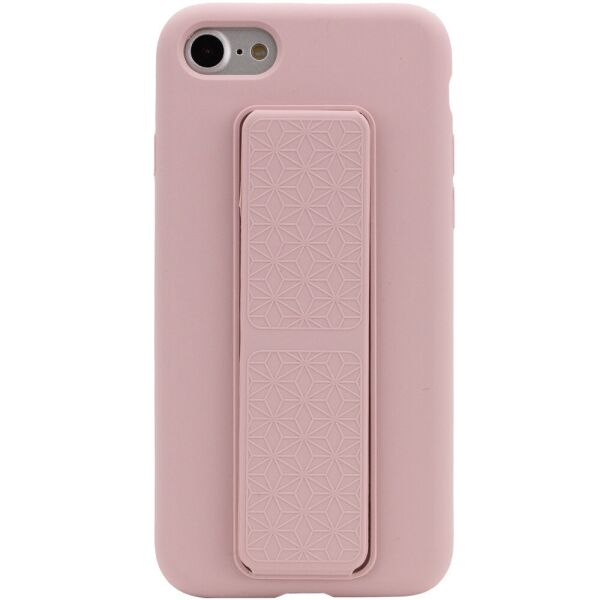 

Чехол Silicone Case Hand Holder для Apple iPhone 7 / 8 / SE (2020) (4.7") Розовый / Pink Sand