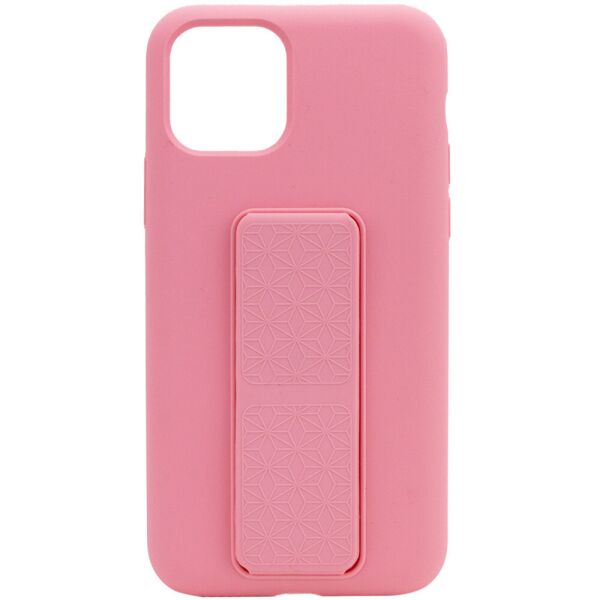 

Чехол Silicone Case Hand Holder для Apple iPhone 11 (6.1") Розовый / Pink