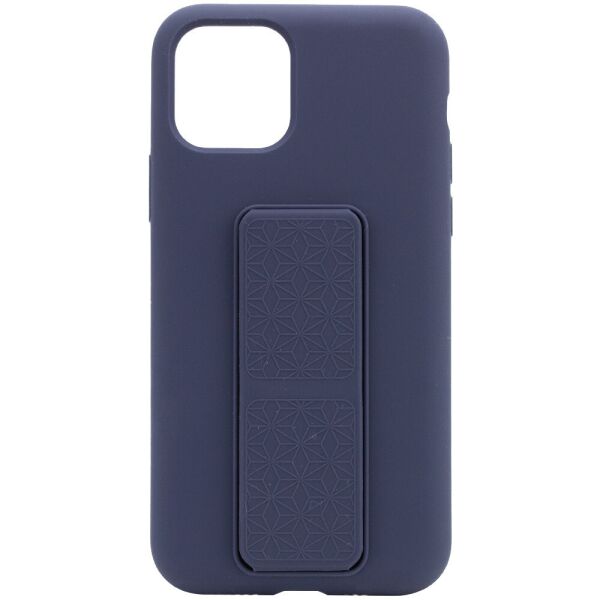 

Чехол Silicone Case Hand Holder для Apple iPhone 11 (6.1") Темно-синий / Midnight blue