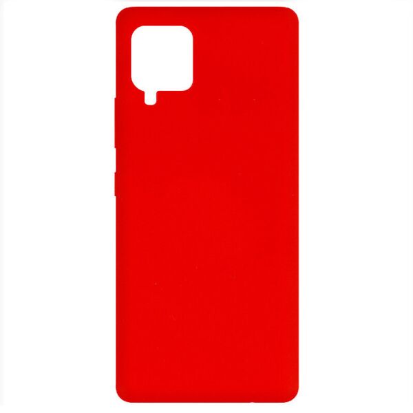 

Чехол Silicone Cover Full without Logo (A) для Samsung Galaxy A42 5G Красный / Red